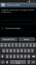 Samsung Galaxy S III - OS 4-1 JB - E-Mail - Konto einrichten - 2 / 2