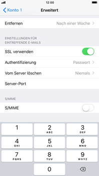 Apple iPhone 7 Plus - E-Mail - Konto einrichten - 23 / 27