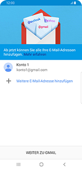 Samsung Galaxy S9 - E-Mail - Konto einrichten (gmail) - 12 / 15