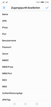 Huawei P20 Lite - Internet - Apn-Einstellungen - 12 / 27