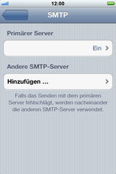 Apple iPhone 3GS - E-Mail - Konto einrichten - 1 / 1