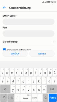 Huawei Mate 9 Pro - E-Mail - Konto einrichten - 0 / 0