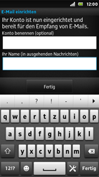Sony Xperia U - E-Mail - Konto einrichten - 1 / 1