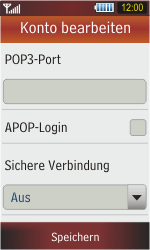 Samsung Star - E-Mail - Konto einrichten - 1 / 1