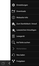 BlackBerry Z10 - Internet - Manuelle Konfiguration - 2 / 2