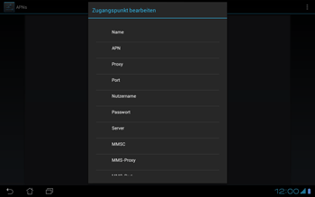 Asus Padfone - Internet - Manuelle Konfiguration - 12 / 25