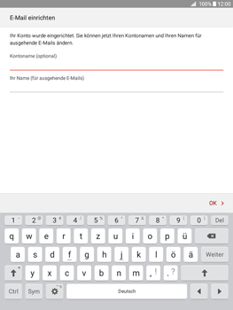 Samsung Galaxy Tab A 9.7 - E-Mail - Konto einrichten - 1 / 1