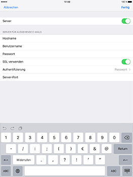 Apple iPad Pro 9.7 inch - E-Mail - Konto einrichten - 1 / 1