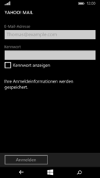 Microsoft Lumia 640 - E-Mail - Konto einrichten (yahoo) - 0 / 0