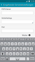 Samsung Galaxy S5 - E-Mail - Konto einrichten - 2 / 2