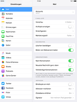 Apple iPad Pro 9.7 inch - E-Mail - Konto einrichten - 2 / 2
