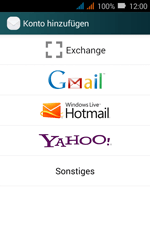 Huawei Y3 - E-Mail - Konto einrichten - 1 / 1