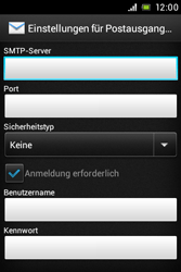 Sony Xperia Miro - E-Mail - Konto einrichten - 11 / 17