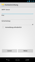 Samsung Galaxy Nexus - E-Mail - Konto einrichten - 0 / 0
