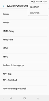 Samsung Galaxy A8 Plus (2018) - Internet - Apn-Einstellungen - 2 / 2