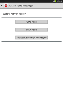 Samsung Galaxy Note 8-0 - E-Mail - Konto einrichten - 0 / 0