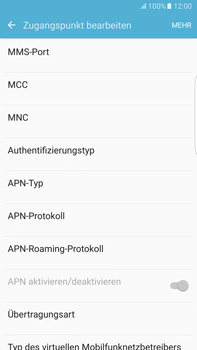 Samsung Galaxy S6 edge+ - Internet - Apn-Einstellungen - 2 / 2
