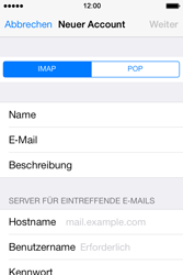 Apple iPhone 4 S - E-Mail - Konto einrichten - 0 / 0