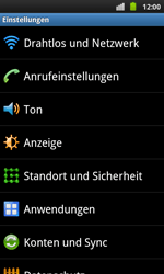 Samsung Galaxy S Plus - Internet - Manuelle Konfiguration - 0 / 0