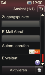 LG Cookie - E-Mail - Konto einrichten - 0 / 0
