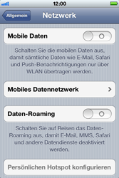 Apple iPhone 3GS - Internet - Manuelle Konfiguration - 5 / 9