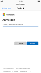Apple iPhone 7 - E-Mail - Konto einrichten (outlook) - 6 / 12
