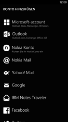 Nokia Lumia 1520 - E-Mail - Konto einrichten - 2 / 2