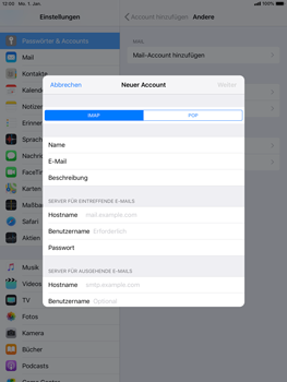 Apple iPad Pro 9.7 inch - E-Mail - Konto einrichten - 11 / 30