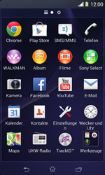 Sony Xperia E1 - E-Mail - Konto einrichten - 2 / 2