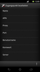 Sony Xperia T - Internet - Manuelle Konfiguration - 0 / 0