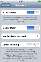 Apple iPhone 3G - Internet - Manuelle Konfiguration - 5 / 9