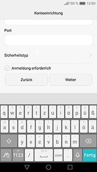 Huawei P9 Plus - E-Mail - Konto einrichten - 17 / 21