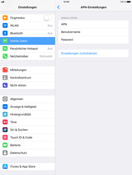 Apple iPad mini 3 - Internet - Manuelle Konfiguration - 7 / 20