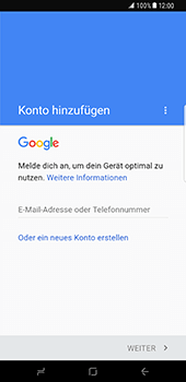 Samsung Galaxy S8 Plus - E-Mail - Konto einrichten (gmail) - 9 / 18