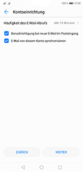 Huawei P20 Pro - E-Mail - Konto einrichten - 1 / 1