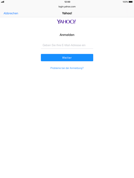 Apple iPad Pro 9.7 inch - E-Mail - Konto einrichten (yahoo) - 6 / 11