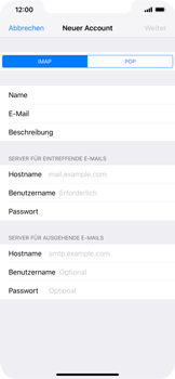 Apple iPhone XR - E-Mail - Konto einrichten - 10 / 30