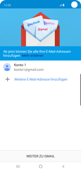 Samsung Galaxy S10 - E-Mail - Konto einrichten (gmail) - 13 / 16