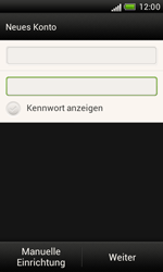 HTC Desire X - E-Mail - Konto einrichten - 0 / 0