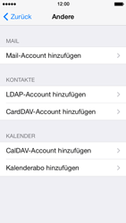 Apple iPhone 5s - E-Mail - Konto einrichten - 2 / 2