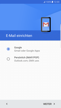 Samsung Galaxy S6 edge+ - E-Mail - Konto einrichten (gmail) - 9 / 19