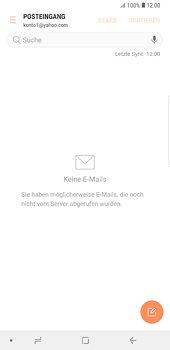 Samsung Galaxy S8 Plus - E-Mail - Konto einrichten (yahoo) - 9 / 11