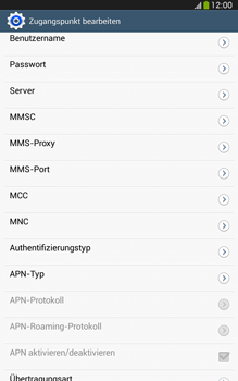 Samsung Galaxy Tab 3 8-0 LTE - Internet - Apn-Einstellungen - 0 / 0
