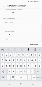 Samsung Galaxy S8 - E-Mail - Konto einrichten - 2 / 2