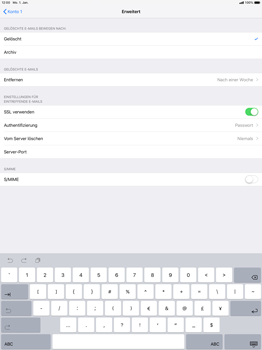 Apple iPad Pro 12.9 inch - E-Mail - Konto einrichten - 23 / 27