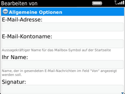 BlackBerry Bold Touch - E-Mail - Konto einrichten - 14 / 17