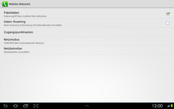 Samsung Galaxy Tab 2 10-1 - Internet - Apn-Einstellungen - 1 / 1