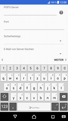 Sony Xperia XZ - Android N - E-Mail - Konto einrichten - 0 / 0