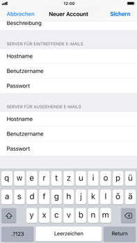 Apple iPhone 8 Plus - E-Mail - Konto einrichten - 1 / 1