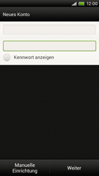 HTC One X - E-Mail - Konto einrichten - 1 / 1